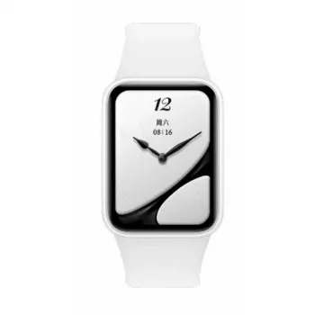 Xiaomi Smart Band 10 Pro Ceramic Edition – 1.74 colio AMOLED aktyvumo stebėjimo juosta su GPS, 5ATM atsparumu vandeniui, balta (BHR095AGL)