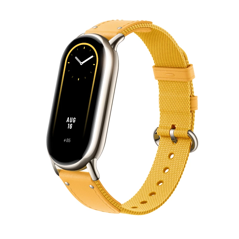 Xiaomi Smart Band 8 pintas dirželis - geltonas