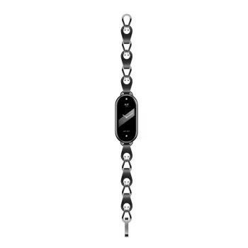 Xiaomi Smart Band 8 grandinėlės dirželis - juodas