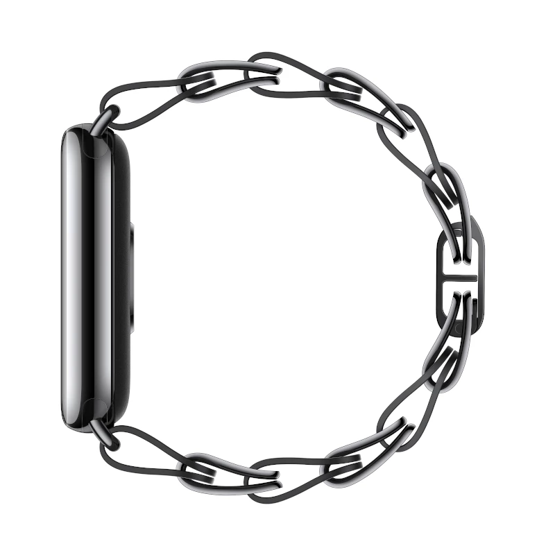 Xiaomi Smart Band 8 grandinėlės dirželis - juodas