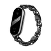 Xiaomi Smart Band 8 grandinėlės dirželis - juodas