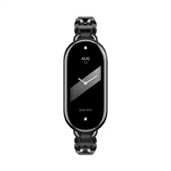 Xiaomi Smart Band 8 grandinėlės dirželis - juodas