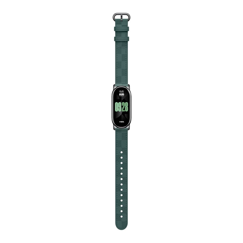 Xiaomi Smart Band 8 šachmatų rašto dirželis - žalias