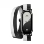 Xiaomi Smart Band 8 dvigubo apvyniojimo dirželis - juodas ir baltas