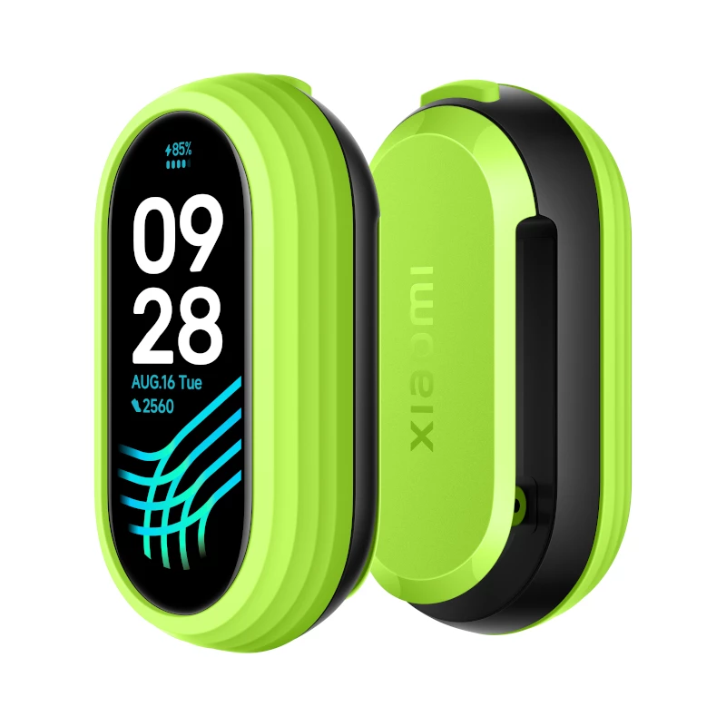 Xiaomi Smart Band 8 bėgimo segtukas - juodas - segtukas, skirtas tvirtinti kūno rengybos stebėjimo įrenginį, skirtas profesionaliems bėgimo rodikliams