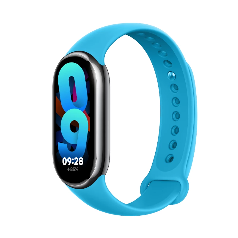 Xiaomi Smart Band 8 dirželis - akvamarino mėlyna