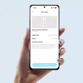 Xiaomi išmaniojo filtruoto vandens dozatoriaus kompozitinis filtras RO1 (BHR8173GL)