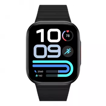 Xiaomi Watch 6 Lite – 1.96 colio AMOLED išmanusis laikrodis, Bluetooth skambučiai, 5 ATM atsparus vandeniui, juodas