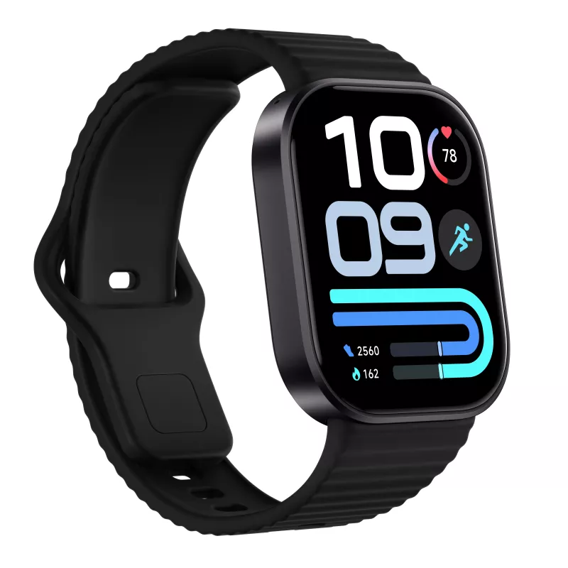 Xiaomi Watch 6 Lite – 1.96 colio AMOLED išmanusis laikrodis, Bluetooth skambučiai, 5 ATM atsparus vandeniui, juodas