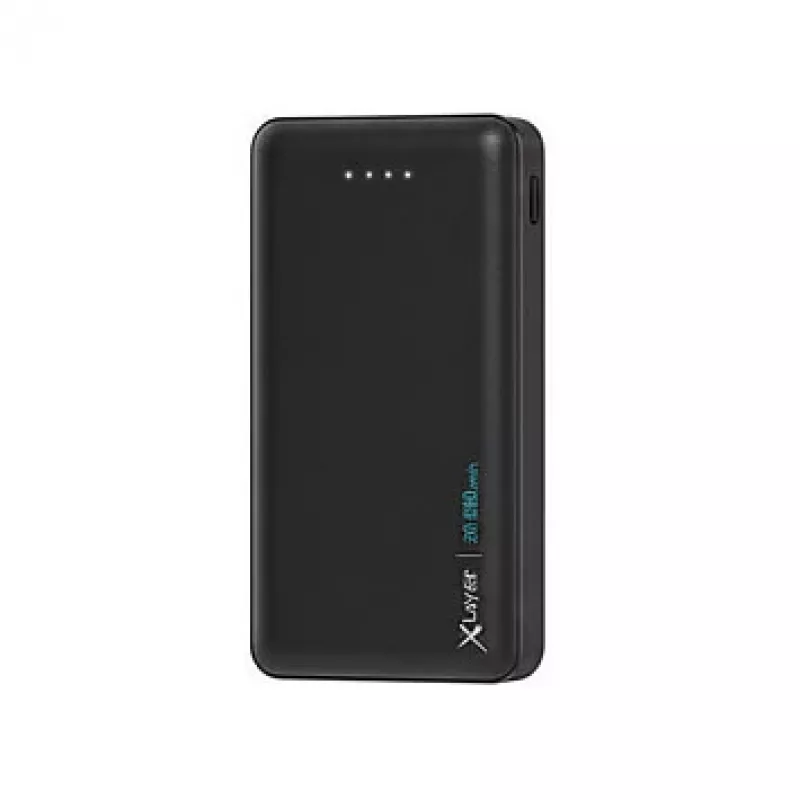 XLayer Powerbank Micro (20.000mAh) Juoda