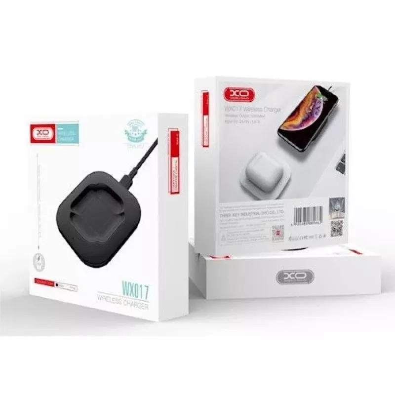 XO AirPods 2 - AirPods Pro belaidis įkroviklis WX017 baltas