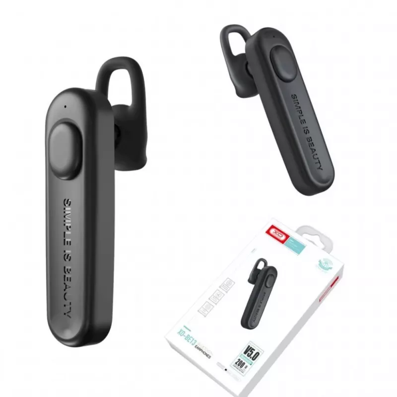 XO BE13 True Wireless Stereo Bluetooth ausinės, juodos