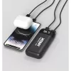 XTAR PB2SLV2 18650 Baterijų įkroviklis ir Power Bank su USB-C PD3.0 ir QC3.0