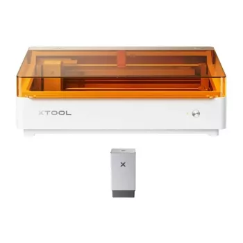 XTOOL M2 Standard 20W lazerinis graviruoklis ir pjaustytuvas su 16MP kamera, 380x300mm darbo zona, automatiniu fokusavimu, Wi-Fi ir USB