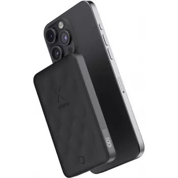 XTORM FS5 Magnetic Wireless Power Bank 5000 mAh 18.5 Wh 18W PD USB-C Midnight Black