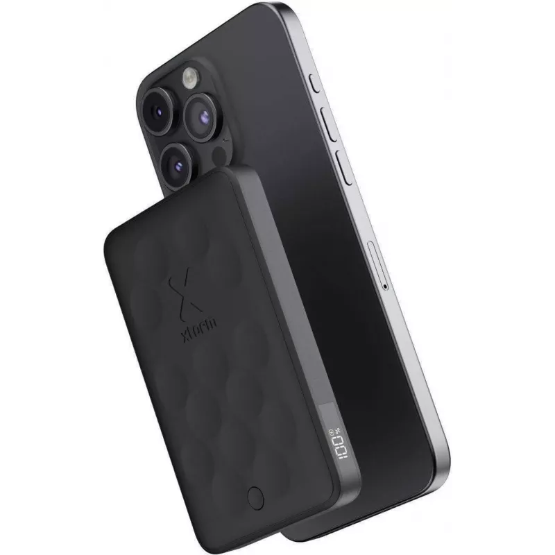 XTORM FS5 Magnetic Wireless Power Bank 5000 mAh 18.5 Wh 18W PD USB-C Midnight Black