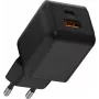 Xtorm NextGen GaN3 Ultra 70W PD sieninis įkroviklis USB-C ir USB-A juodas XECNG701