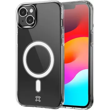 XTREMEMAC Flexi MagSafe permatomas dėklas iPhone 16 Pro - permatomas TPU dangtelis su apsauga nuo pageltimo, apsauga nuo kritimo ir pakeltais kraštais XWH-16MC2-13