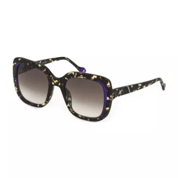 YALEA moteriški akiniai nuo saulės SYA027N530780 - Bio-acetato rėmelis, UV400 apsauga, 53 mm lęšiai