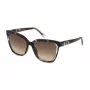 Yalea moteriški akiniai nuo saulės SYA028N5503KA Havana acetatinis rėmelis rudi gradientiniai lęšiai 55/17/140 mm