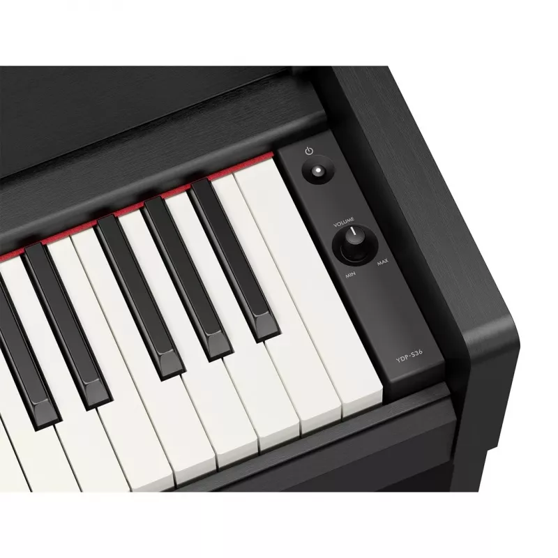 Yamaha ARIUS YDP-S36B Digital Piano - 88-Key Graded Hammer Standard, CFX Sound, Black