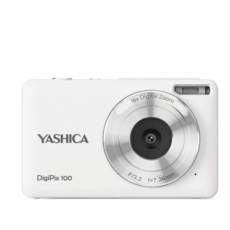 Yashica DigiPix 100 White Digital Camera