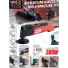 YATO 300W Multi-Tool su kintamu greičiu ir įrankių keitimu be įrankių