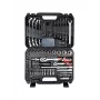 YATO 93 dalių 1/4 inch ir 1/2 inch varomų lizdų ir įrankių rinkinys plastikiniame dėkle - YT-38784