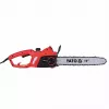 YATO elektrinis grandininis pjūklas 2000W 40cm 16 inch padanga 13.5m/s grandinės greitis automatinis tepimas