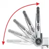 Yato YT-09741 Tiesus kampinis šlifuoklis 710 W 20000 aps./min 6 mm įvorė Nerūdijantis plienas