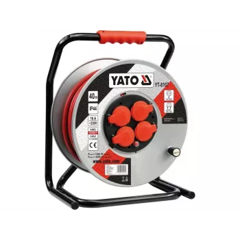 Yato YT-8107 Laido būgnas 4 AC lizdai 40 m