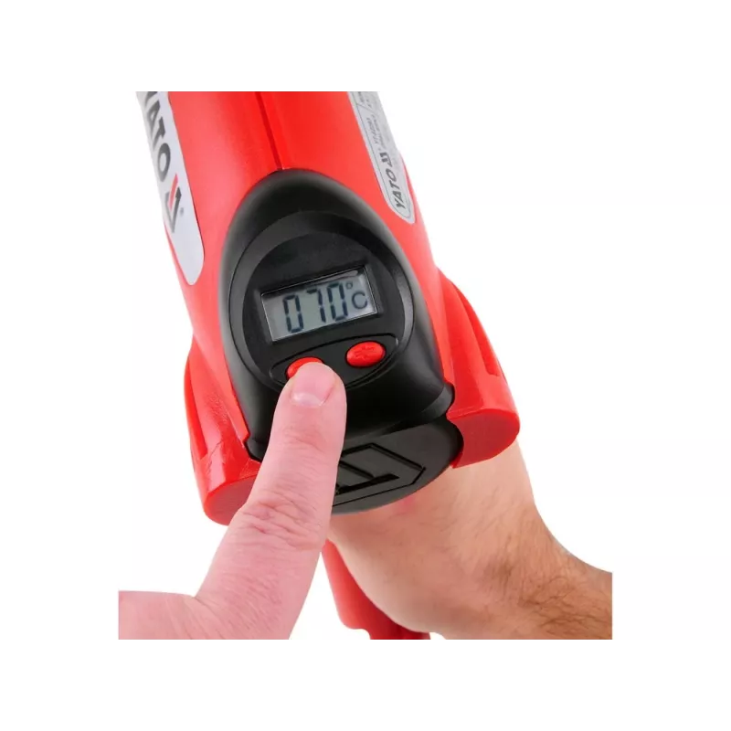 Yato YT-82293 Šilumos pistoletas 2000W 2 pakopų temperatūra 350-550°C
