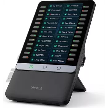 Yealink EXP55 IP telefono išplėtimo modulis su 20 programuojamų klavišų ir 4,3 colio spalvotu LCD ekranu