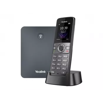 Yealink W71P IP DECT telefonų sistema su W70B bazine stotimi ir W71H rageliu