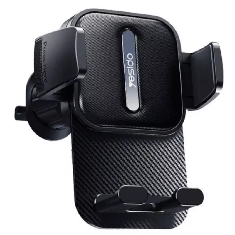 YESIDO C167 Grille Clip Car Holder Black