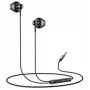 YESIDO YH47 įdedami laidiniai ausinukai su mikrofonu, 3,5 mm lizdas, juodi