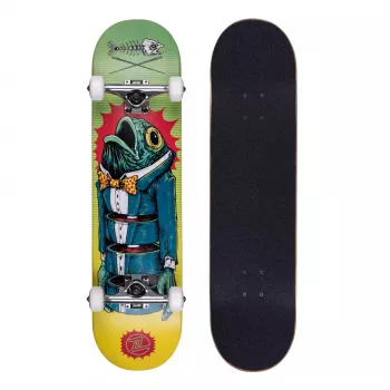 Z-Flex Street Completes Skull Natural-White 8 Skateboard