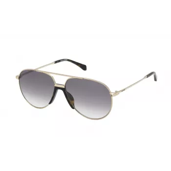 ZADIG & VOLTAIRE SZV320-590300 Vyriški akiniai nuo saulės, stačiakampiai, 59 mm lęšiai, UV400