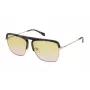 ZADIG & VOLTAIRE SZV321 Akiniai – Vyriški Pilot Square rėmeliai – Juodi – Pilki lęšiai – 60/13/140 mm