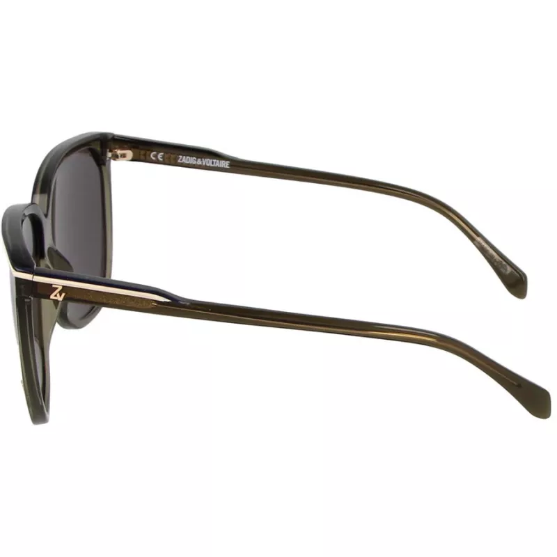 ZADIG & VOLTAIRE Unisex akiniai nuo saulės SZV306-63073M Havana Brown Gradient 63mm
