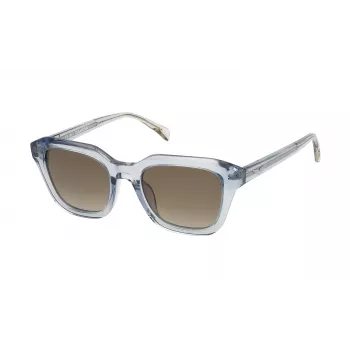 ZADIG & VOLTAIRE moteriški akiniai nuo saulės SZV364-5006N1 juodi/pilki 50/20/140 mm