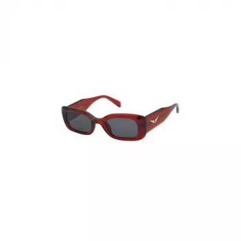 ZADIG & VOLTAIRE Moteriški akiniai nuo saulės SZV372-490AGN Juoda/Pilka 49mm
