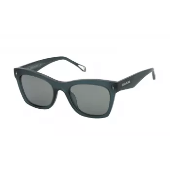 ZADIG & VOLTAIRE Moteriški akiniai nuo saulės SZV373-53T92G Havana Acetate Pilkas Gradientas 53mm