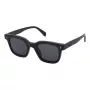 ZADIG & VOLTAIRE moteriški akiniai nuo saulės SZV401-540700 - juodas acetatinis rėmelis, dūminiai pilki lęšiai, 54 mm