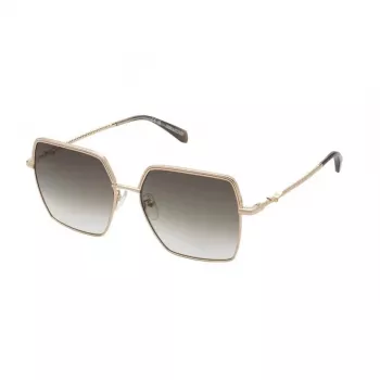 ZADIG & VOLTAIRE Moteriški akiniai nuo saulės SZV406-5608FC Havana Brown Acetate rėmelis, Brown Gradient lęšiai 56/17/140 mm
