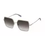 ZADIG & VOLTAIRE Moteriški akiniai nuo saulės SZV406-56594Y Juodas acetatinis rėmas Gradientiniai pilki lęšiai 56mm
