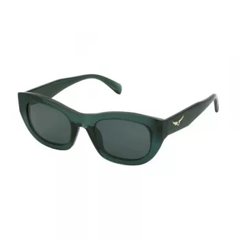 ZADIG & VOLTAIRE Moteriški akiniai nuo saulės SZV408-5106HQ Havana Ruda Acetatas 51mm