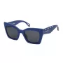 ZADIG & VOLTAIRE moteriški akiniai nuo saulės SZV409-520D82 Havana acetatas gradientiniai pilki