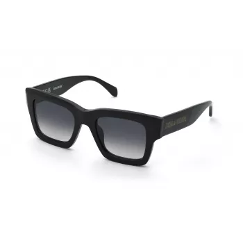 Zadig & Voltaire moteriški akiniai nuo saulės SZV420-520700 juodi/pilki gradientiniai 52mm