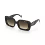 ZADIG & VOLTAIRE Moteriški akiniai nuo saulės SZV423-510743 - Juodas acetatinis rėmelis, gradientiniai pilki lęšiai